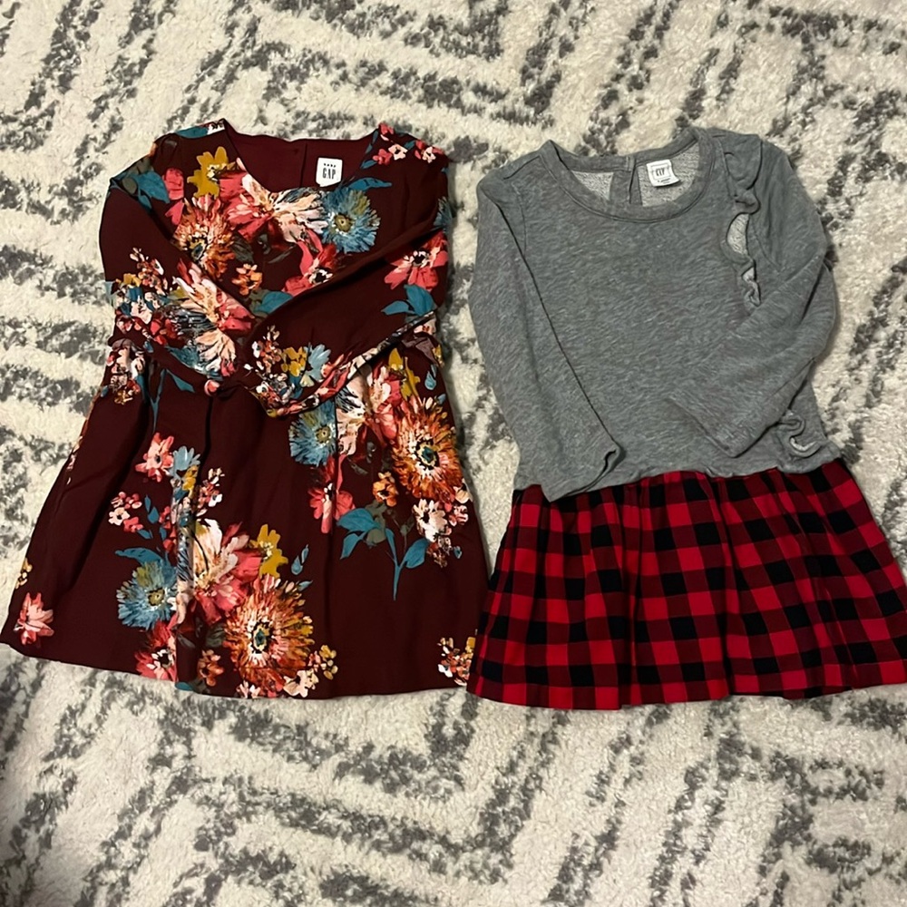 GAP fall/winter 3T dresses